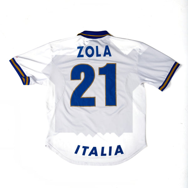 ITALIA 1996/97 - ZOLA #21 - AWAY JERSEY
