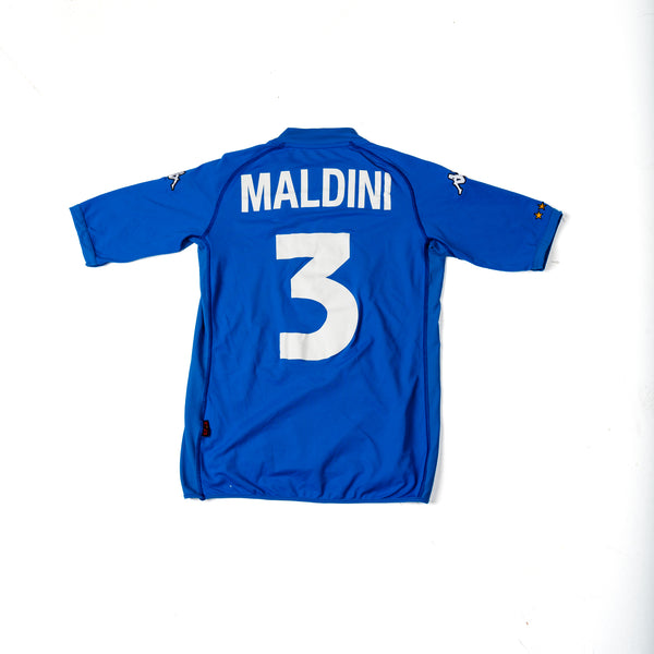 ITALIA 2002 - MALDINI #3 - HOME JERSEY