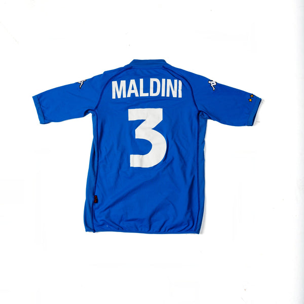 ITALIA 2002 - MALDINI #3 - HOME JERSEY