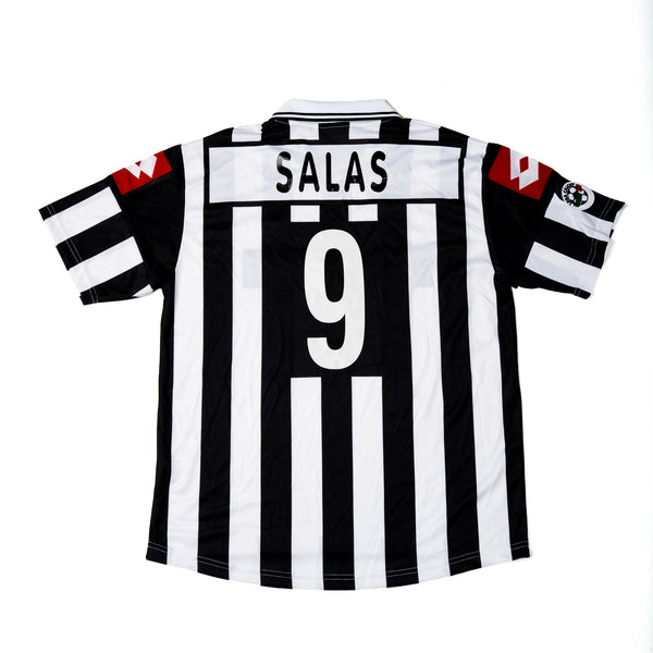 JUVENTUS 2001/02 - SALAS #9 - HOME MATCH WORN