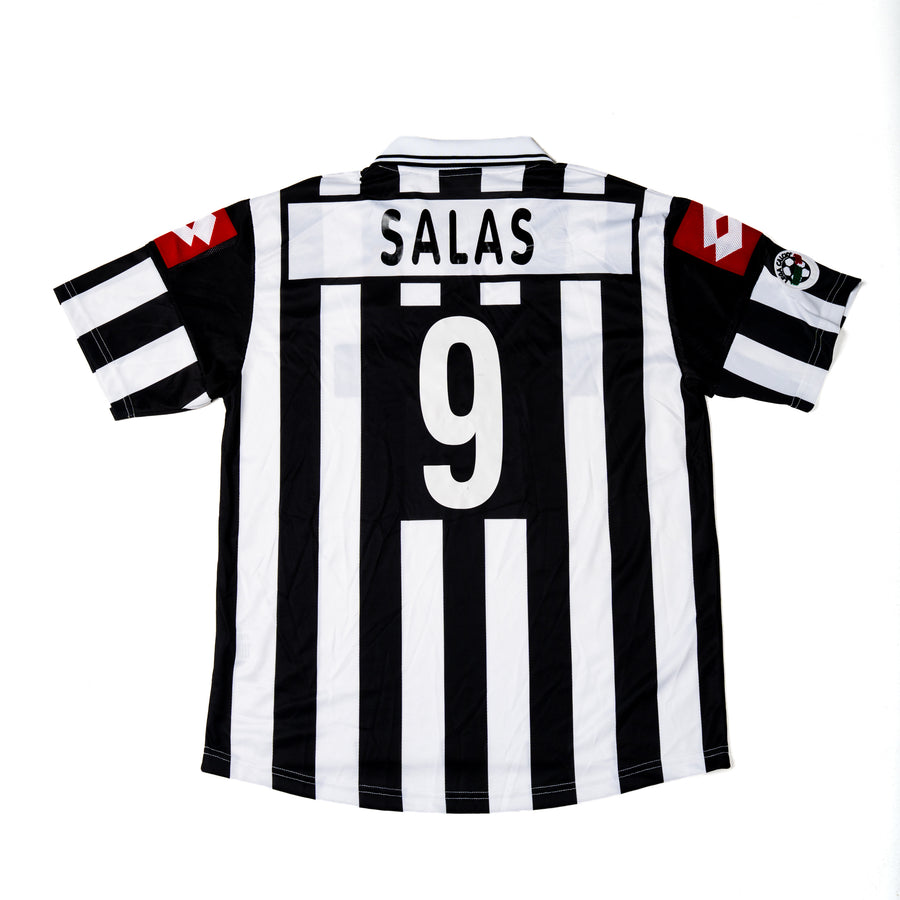 JUVENTUS 2001/02 - SALAS #9 - HOME MATCH WORN