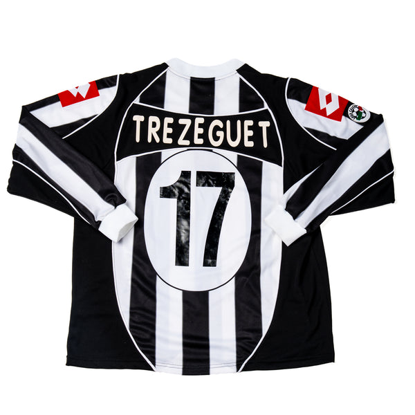 JUVENTUS 2002/03 - TREZEGUET #17 - HOME MATCH ISSUED