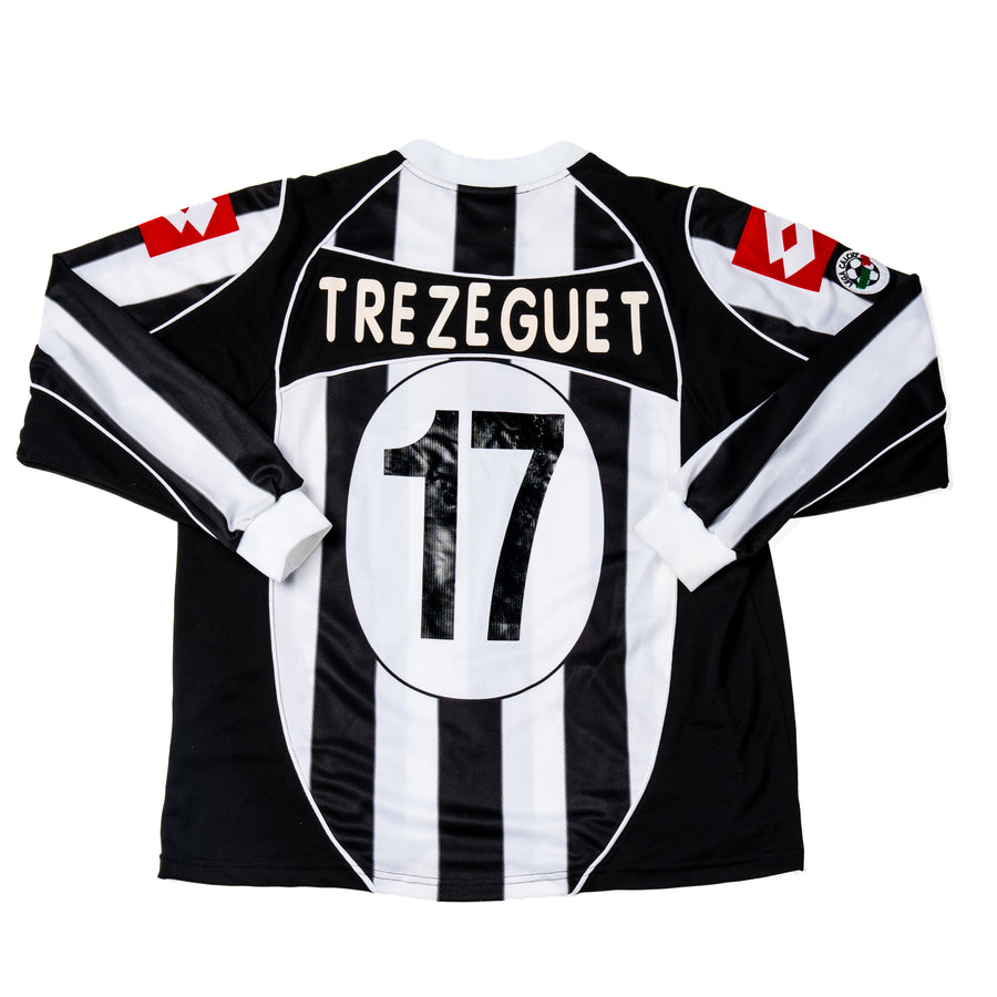 JUVENTUS 2002/03 - TREZEGUET #17 - HOME MATCH ISSUED