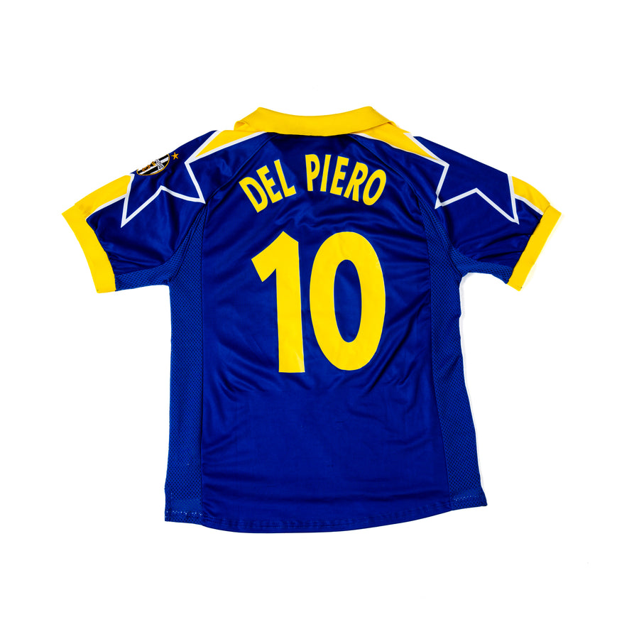 JUVENTUS 1997/98 - DEL PIERO #10 - AWAY JERSEY (TRICOLORE)