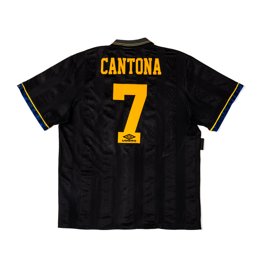MANCHESTER UNITED 1994/95 - CANTONA #7 - AWAY JERSEY