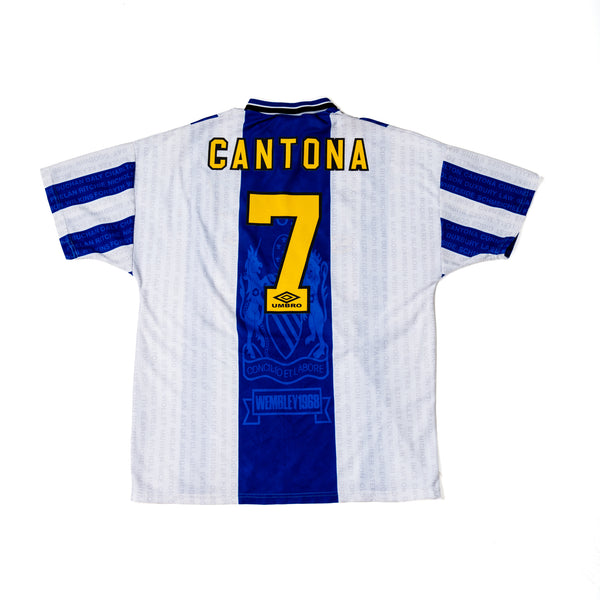 MANCHESTER UNITED 1994/95 - CANTONA #7 - THIRD JERSEY