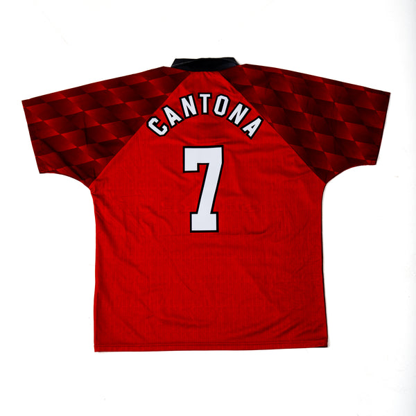 MANCHESTER UNITED 1996/97 - CANTONA #7 - HOME JERSEY