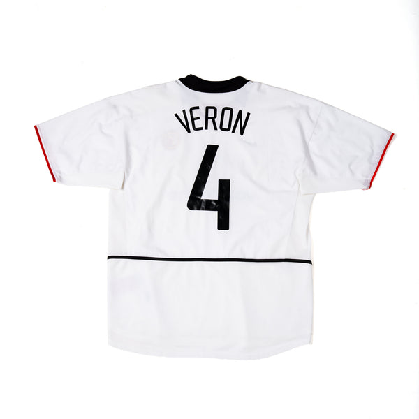 MANCHESTER UNITED 2002/03 - VERON #4 - AWAY JERSEY