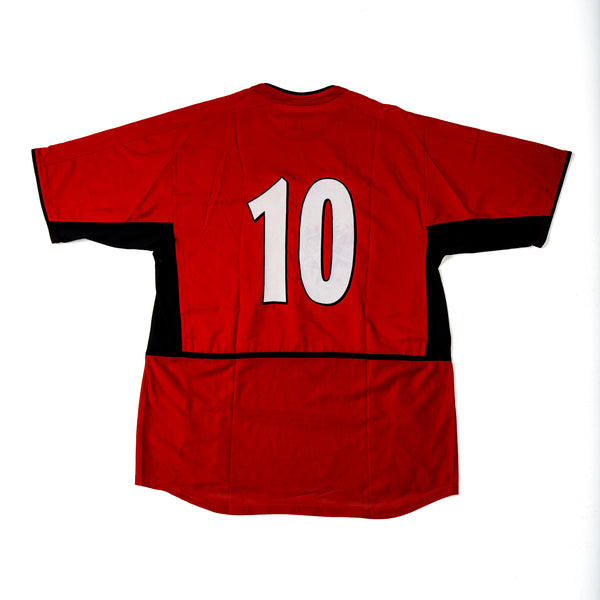 MANCHESTER UNITED 2003/04 - #10 (VAN NISTELROOY) - HOME MATCH WORN
