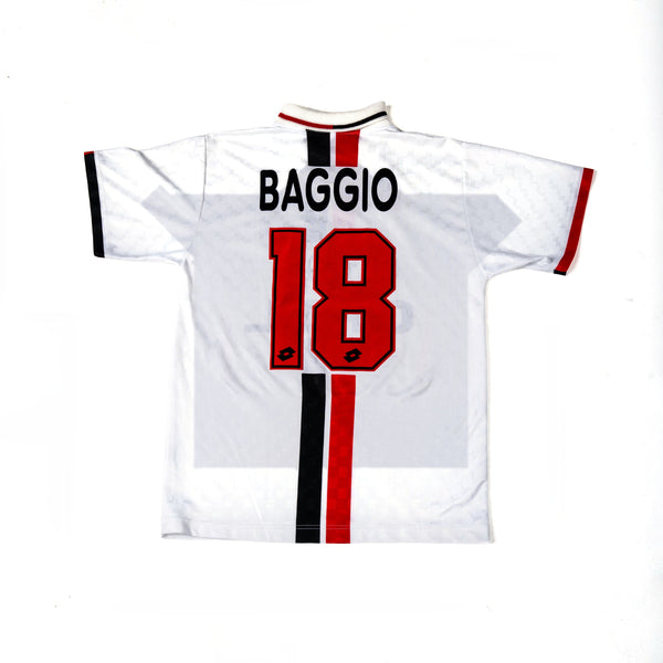 MILAN 1995/96 - R.BAGGIO #18 - AWAY JERSEY