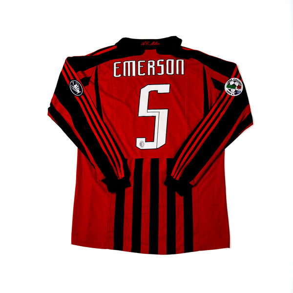 MILAN 2007/2008 - EMERSON #5 - HOME MATCH ISSUED