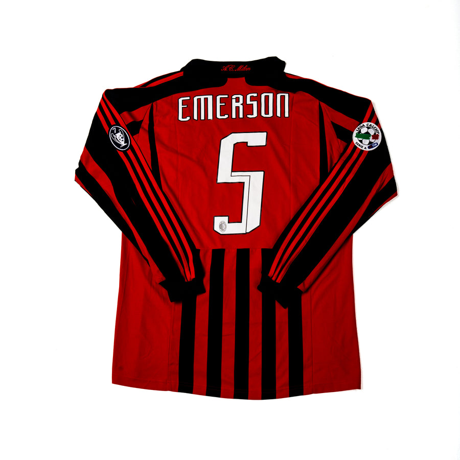 MILAN 2007/2008 - EMERSON #5 - HOME MATCH ISSUED