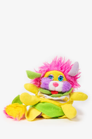 Peluche Popples, giallo e fucsia