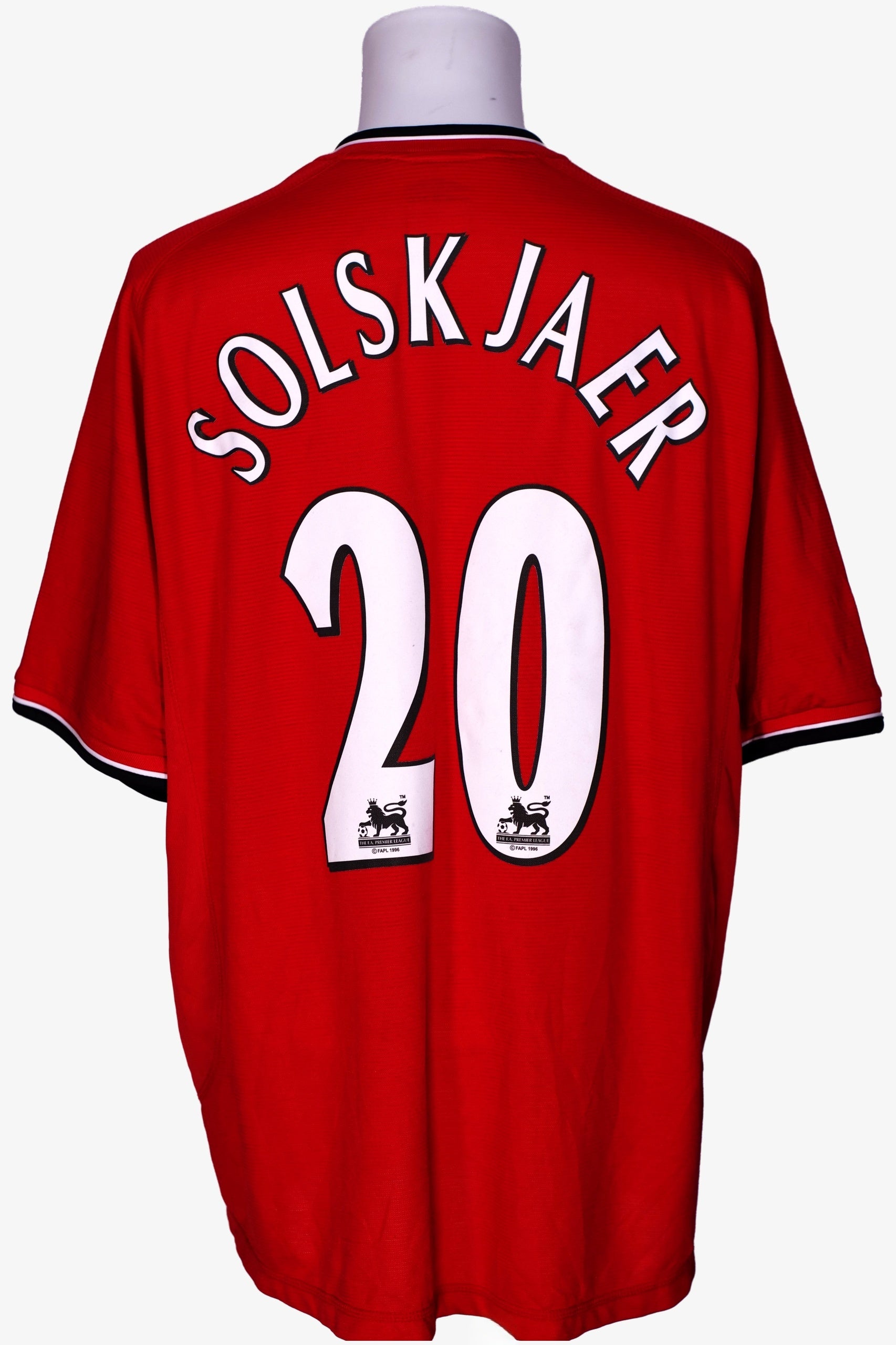 MANCHESTER UNITED 2000/01 - HOME - SOLSKJAER