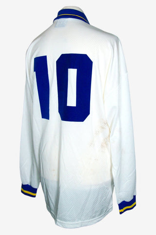 PARMA 1994/1995 - HOME - MATCHWORN - 10 (ZOLA) - XXL