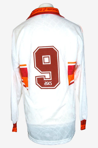 ROMA 1994/1995 - AWAY - MATCHWORN - 9 (BALBO) - XXL