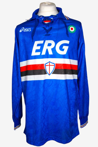 SAMPDORIA 1994/1995 - HOME - MATCHWORN - 8 (JUGOVIC) - XXL