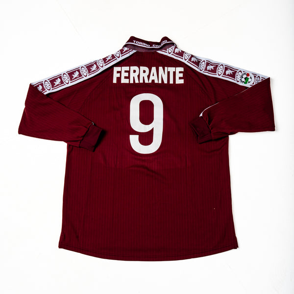 TORINO 1999/00 - FERRANTE #9 - HOME MATCH WORN