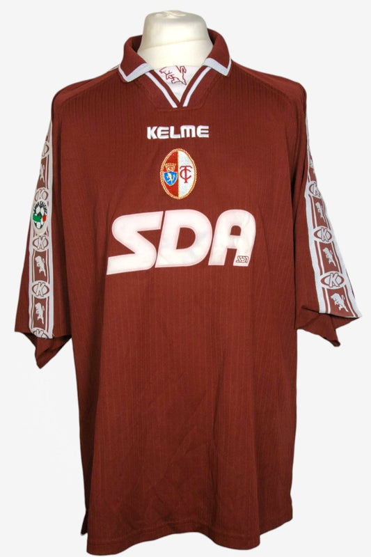 TORINO 1999/00 - HOME - MATCHWORN - LENTINI - XXL