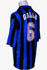 ATALANTA 1995/96 - GALLO -MATCHWORN - HOME