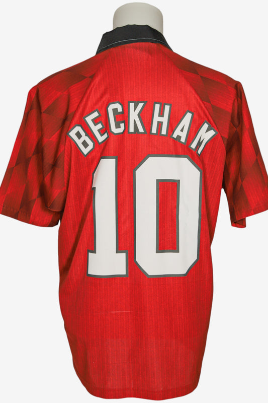 MANCHESTER UNITED 1996/97 - HOME - BECKHAM - XL