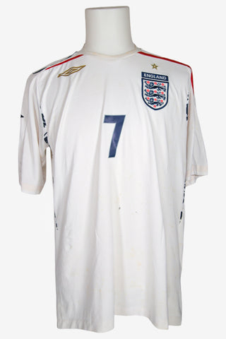 INGHILTERRA 2007/08 - HOME - BECKHAM - XL