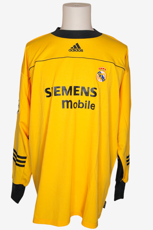 REAL MADRID 2003/04 - GOALKEEPER - PREPARATA - CESAR -XL