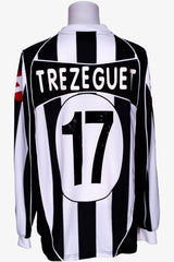 JUVENTUS 2002/03 - MATCHWORN - TREZEGUET - HOME