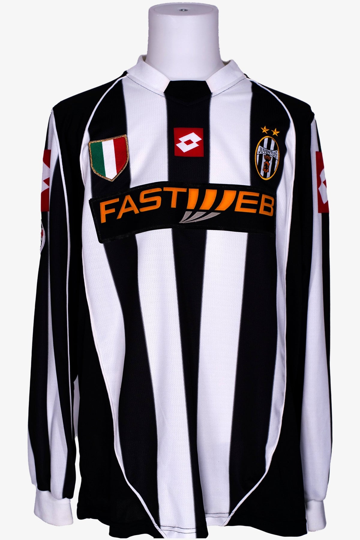 JUVENTUS 2002/03 - MATCHWORN - TREZEGUET - HOME