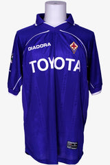 FIORENTINA 2000/01 - RUI COSTA #10 - HOME MATCH ISSUED