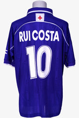 FIORENTINA 2000/01 - RUI COSTA #10 - HOME MATCH ISSUED