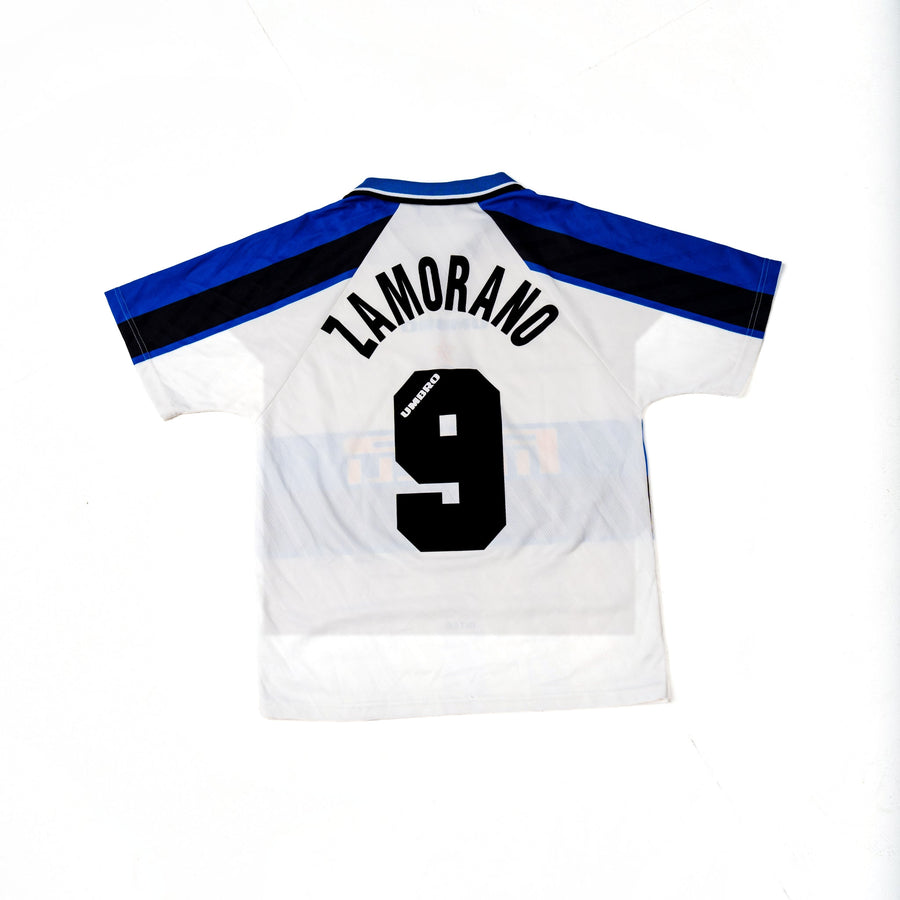 INTER 1996/1997 - ZAMORANO #9 - AWAY JERSEY