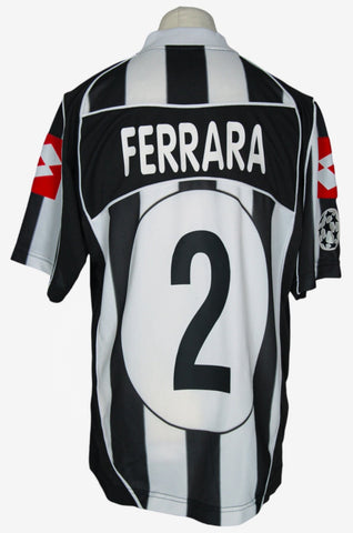 JUVENTUS 2002/03 - HOME -FERRARA - XL