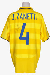 INTER 2003/04 - J.ZANETTI - THIRD - AUTOGRAFATA