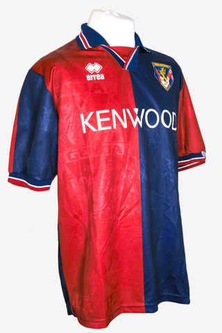 GENOA 1994/1995 - HOME - MATCHWORN - 7 (ONORATI) - XL