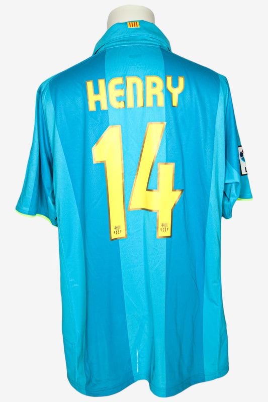 BARCELLONA 2007/08 - AWAY - HENRY - XL