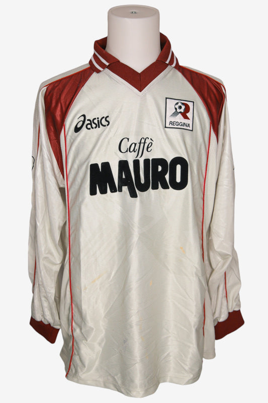 REGGINA 2000/01 - AWAY - MATCHWORN - MAMEDE - XL