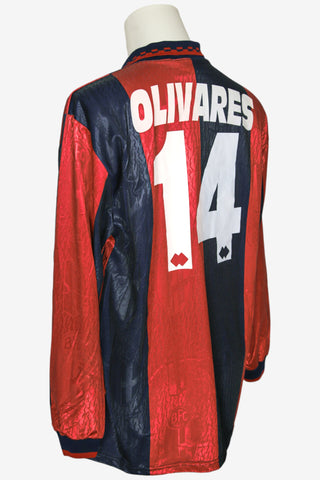 BOLOGNA 1995/96 - HOME - OLIVARES - MATCHWORN - XL