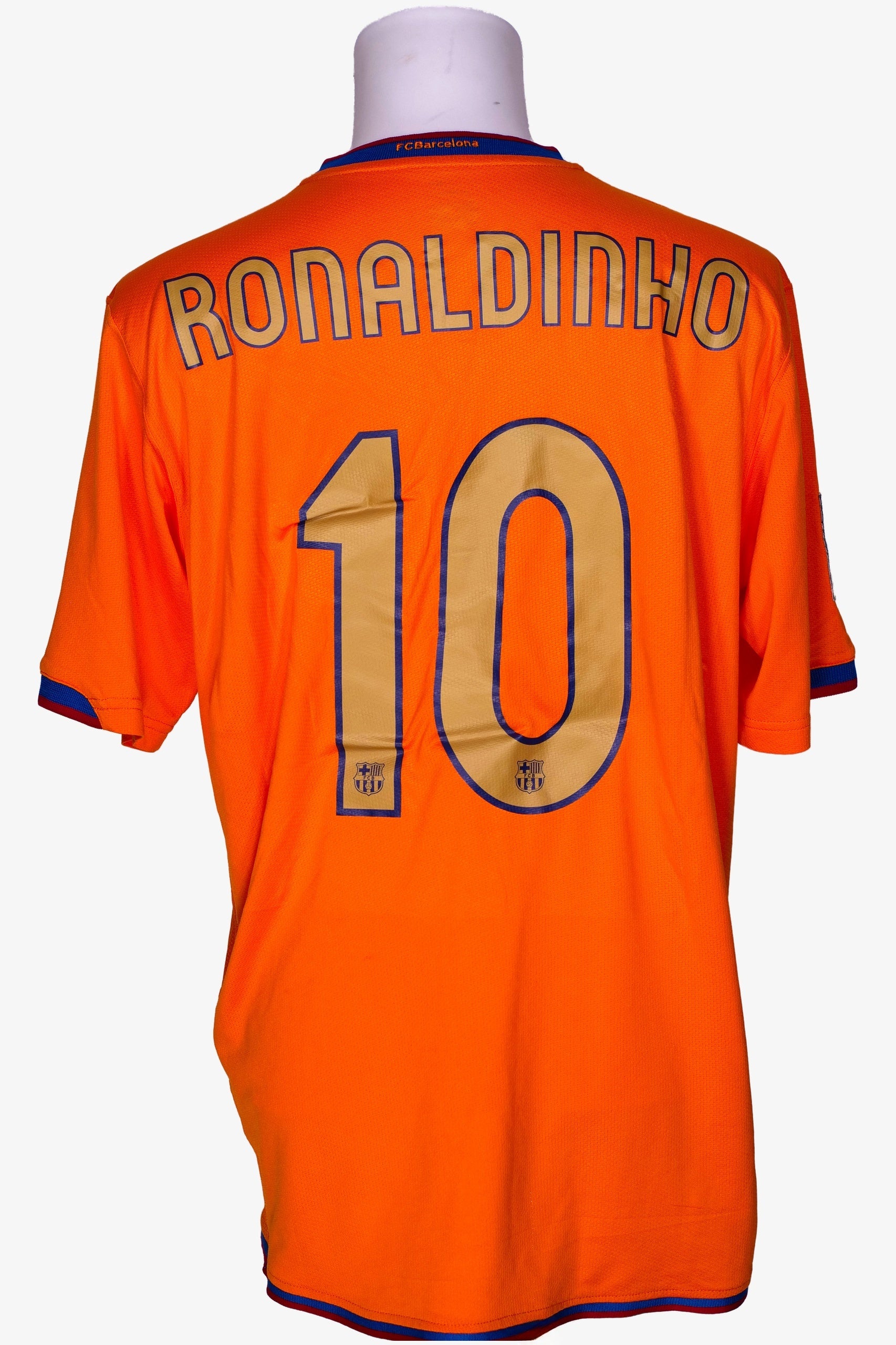 BARCELLONA 2006/07 - RONALDINHO - AWAY
