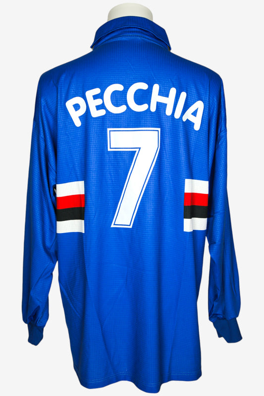 SAMPDORIA 1998/99 - HOME - PECCHIA - MATCHWORN - XXL