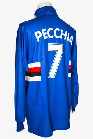 SAMPDORIA 1998/99 - HOME - PECCHIA - MATCHWORN - XXL