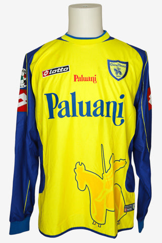 CHIEVO VERONA 2004/2005 - HOME - PELLISIER - MATCHWORN - XL