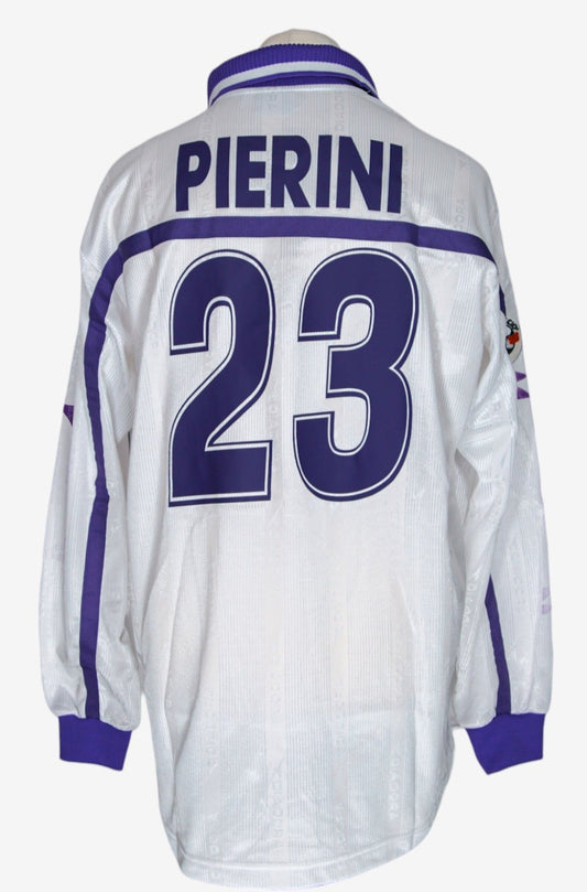 FIORENTINA 1999/00 - MATCHWORN - AWAY - PIERINI - XL