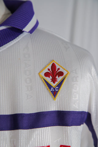 FIORENTINA 1999/00 - MATCHWORN - AWAY - PIERINI - XL