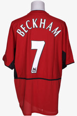 MANCHESTER UNITED 2002/03 - BECKHAM - HOME