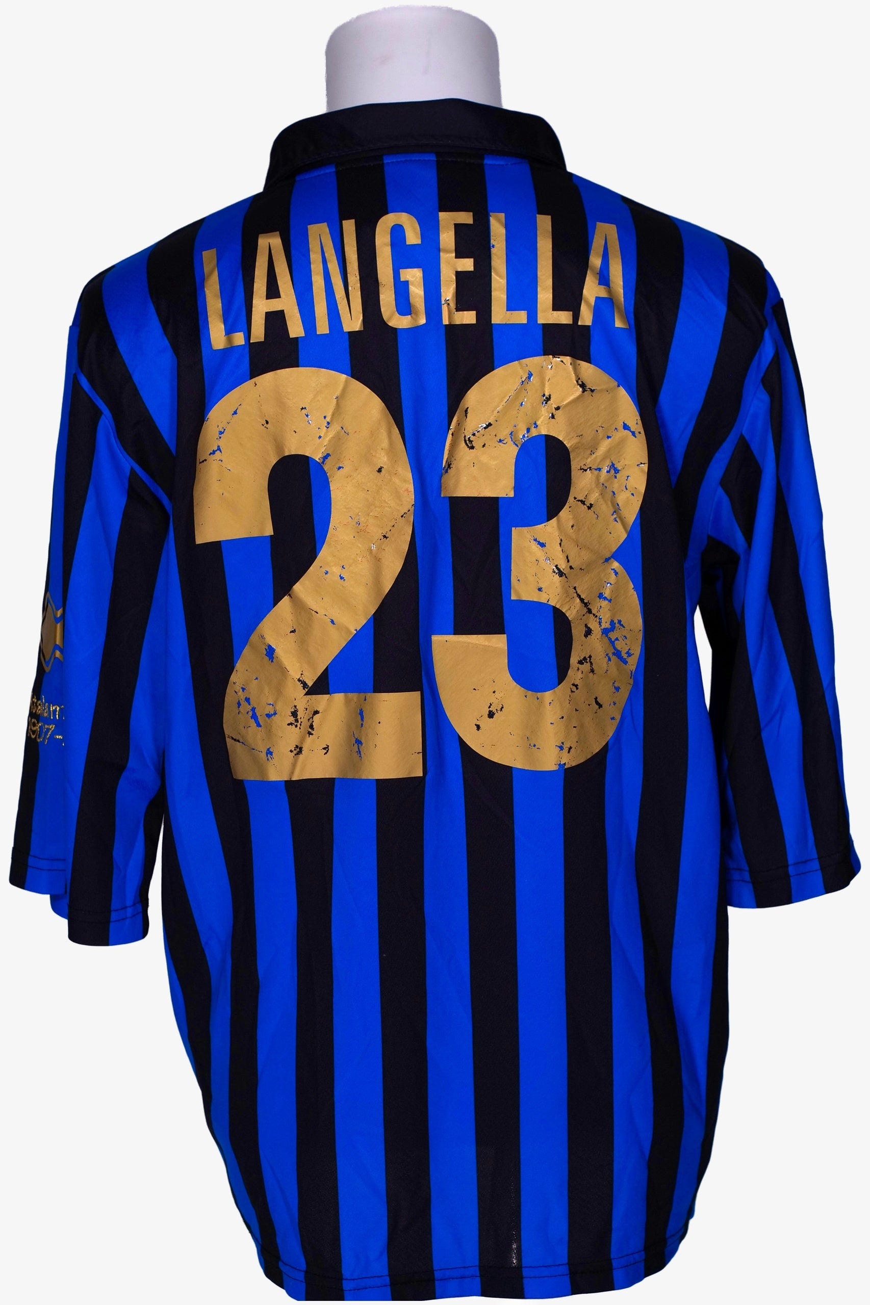 ATALANTA 2007/08 - LANGELLA - CENTENARIO - MATCHWORN