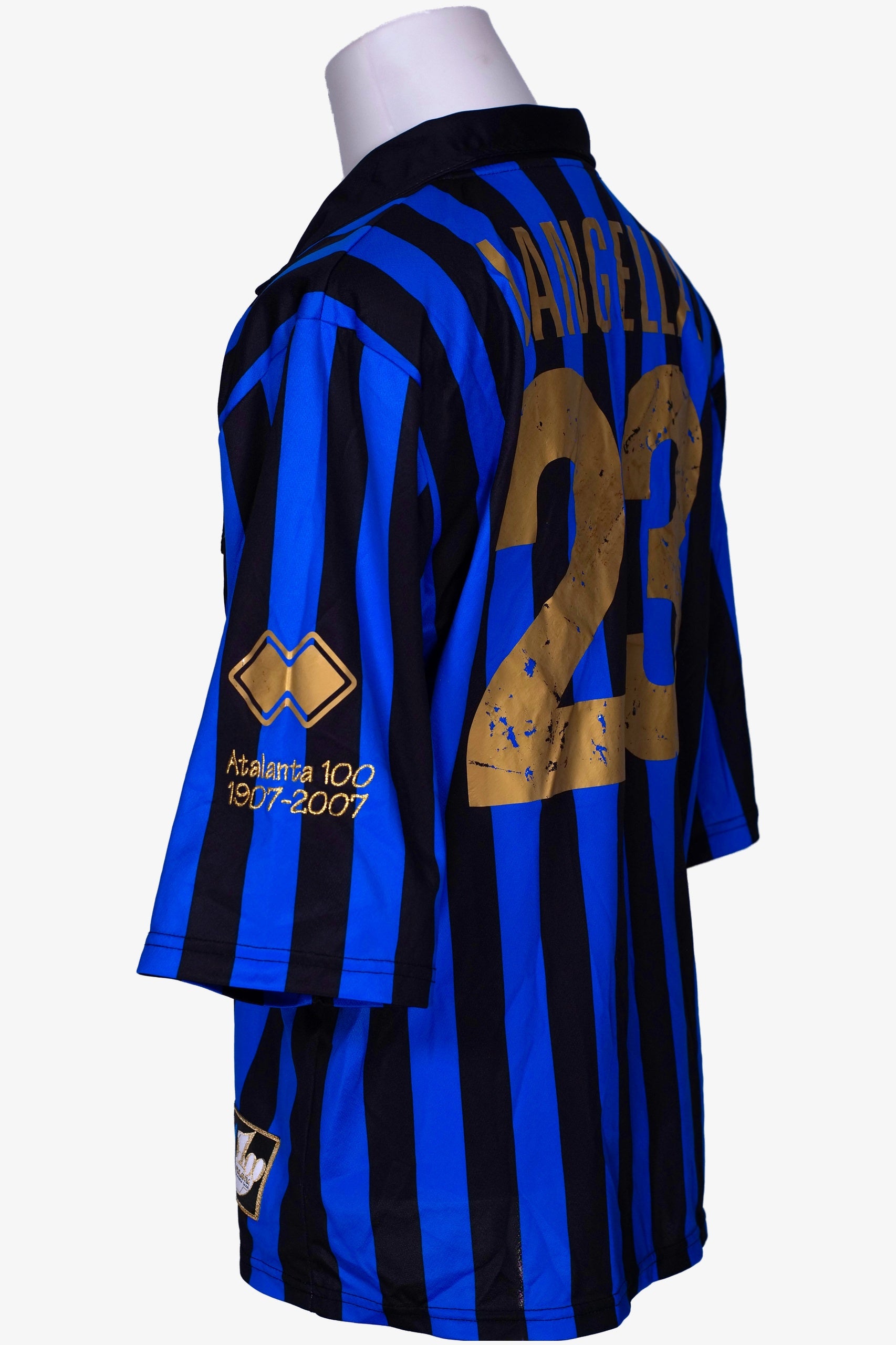 ATALANTA 2007/08 - LANGELLA - CENTENARIO - MATCHWORN