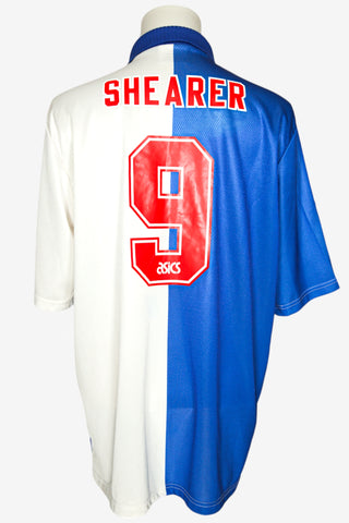 BLACKBURN ROVERS 1995/96 - HOME - SHEARER - XL