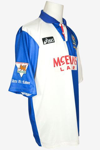 BLACKBURN ROVERS 1995/96 - HOME - SHEARER - XL