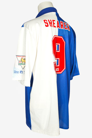 BLACKBURN ROVERS 1995/96 - HOME - SHEARER - XL